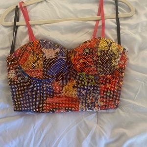 Sparkle Corset Top